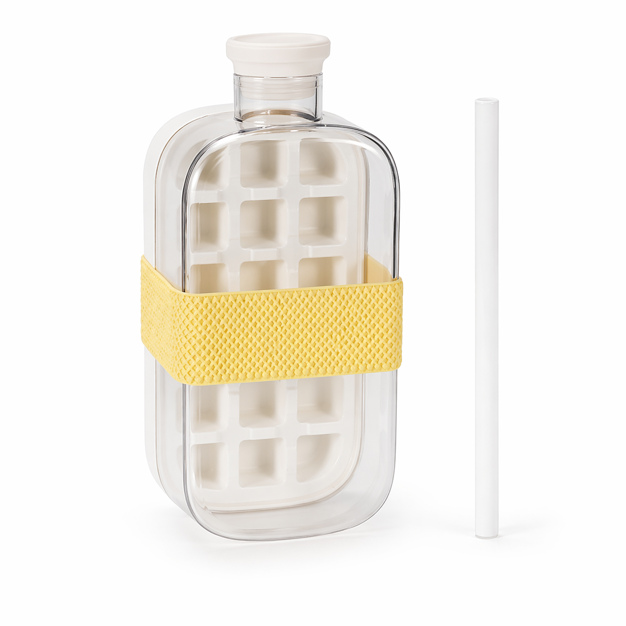 🔥BVJ® 2-in-1 Contactless Ice Cube Tray & Water Bottle🧊