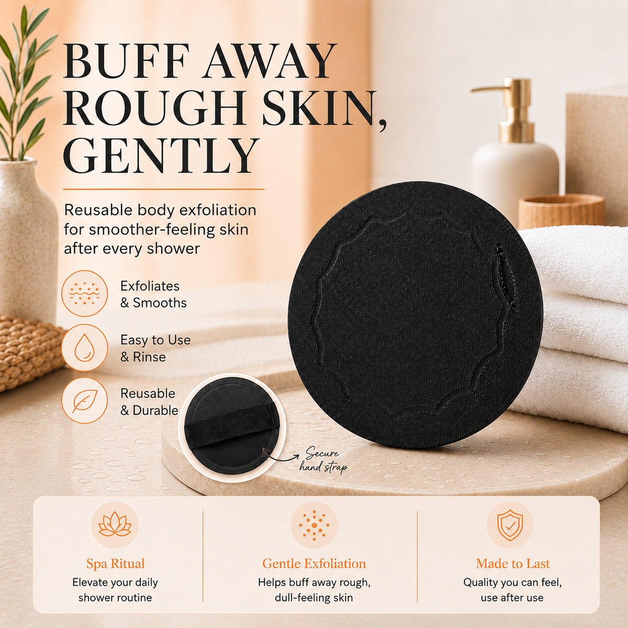 ⚠️ Your Only Chance: Add a 2nd 𝐑𝐄𝐁𝐘𝐈𝐏𝐎® Soft Rubber Bath Brush & Save 70% OFF!