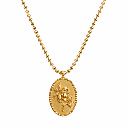 CZTICLE® Timeless Bloom Floral Pendant Necklace – Nature-Inspired Elegance ✨