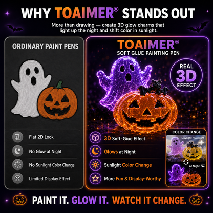 🎃 Surprise! ✨ One-Time Offer: Get Your 2nd Toaimer® 3D Fluorescent Craft Kit for 70% OFF!