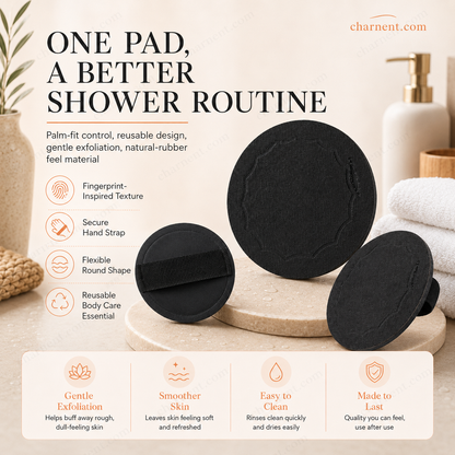 🚿🧽 𝐑𝐄𝐁𝐘𝐈𝐏𝐎® Soft Rubber Bath Brush – Gentle Yet Effective at Removing Dead Skin Cells & Cleansing All Skin Types