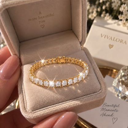🔥 Last day to enjoy a 90% discount | VIVALORA® Diamond Bracelet — Brilliant radiance, exquisite craftsmanship, and timeless elegance.