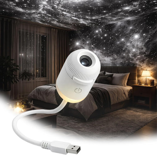 🌟𝐁𝐕𝐉® 2-in-1 Galaxy Projector Night Light-Adjustable Brightness 360° Rotating Design✨ ✨