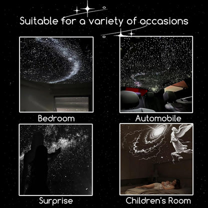 🌟𝐁𝐕𝐉® 2-in-1 Galaxy Projector Night Light-Adjustable Brightness 360° Rotating Design✨ ✨