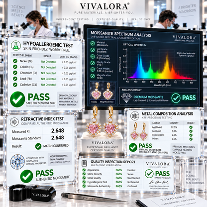 😆 Surprise！Add Another VIVALORA® Celestia Heart Earrings & Save 90% 💖✨
