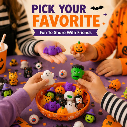 🔥 LAST DAY TO SAVE 50%丨Toaimer® 30PCS Halloween Mochi Squishy Toys 🎃👻 – Squeeze, Share & Collect!