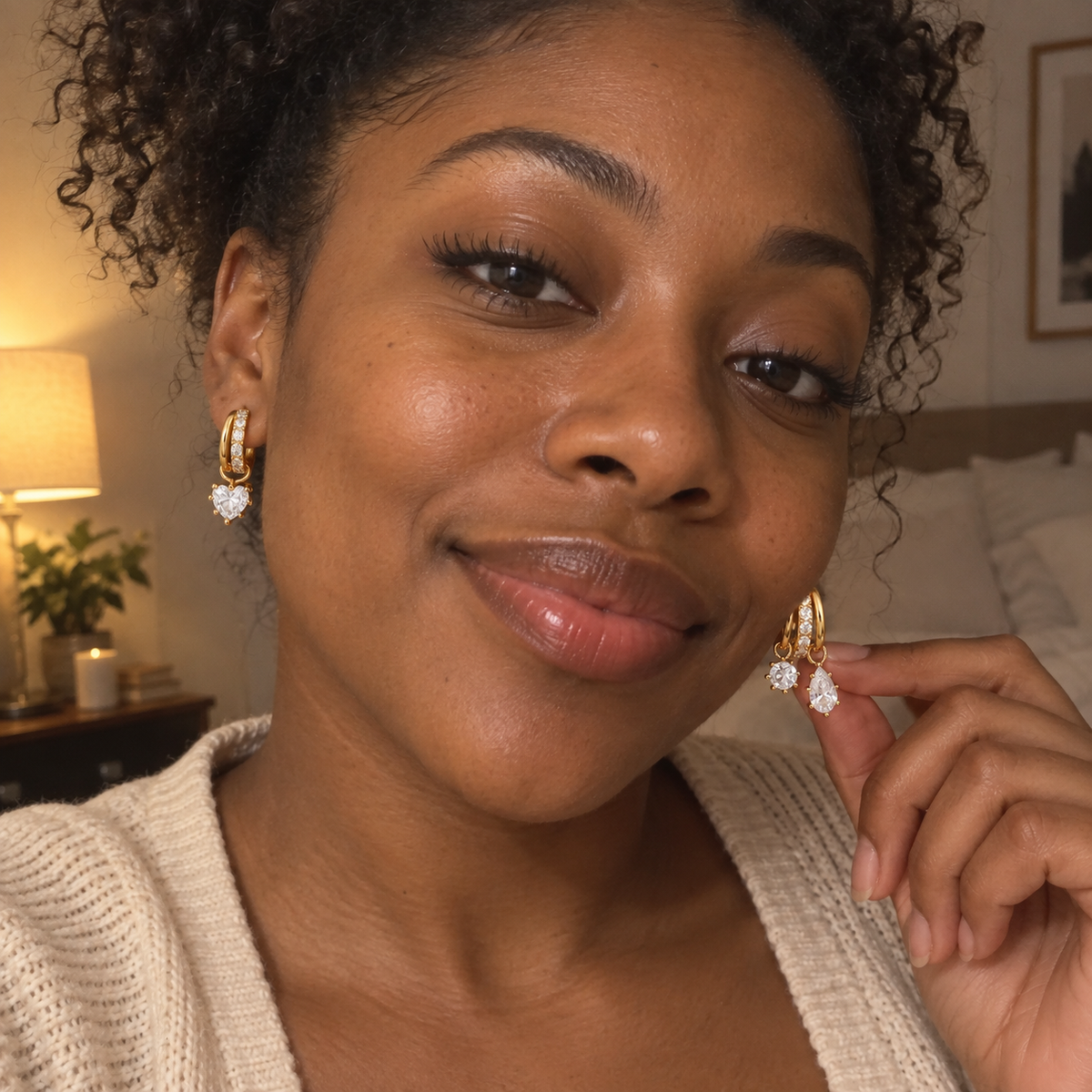😆 Surprise！Add Another VIVALORA® Asymmetric Moissanite Earrings & Save 90% 💎✨