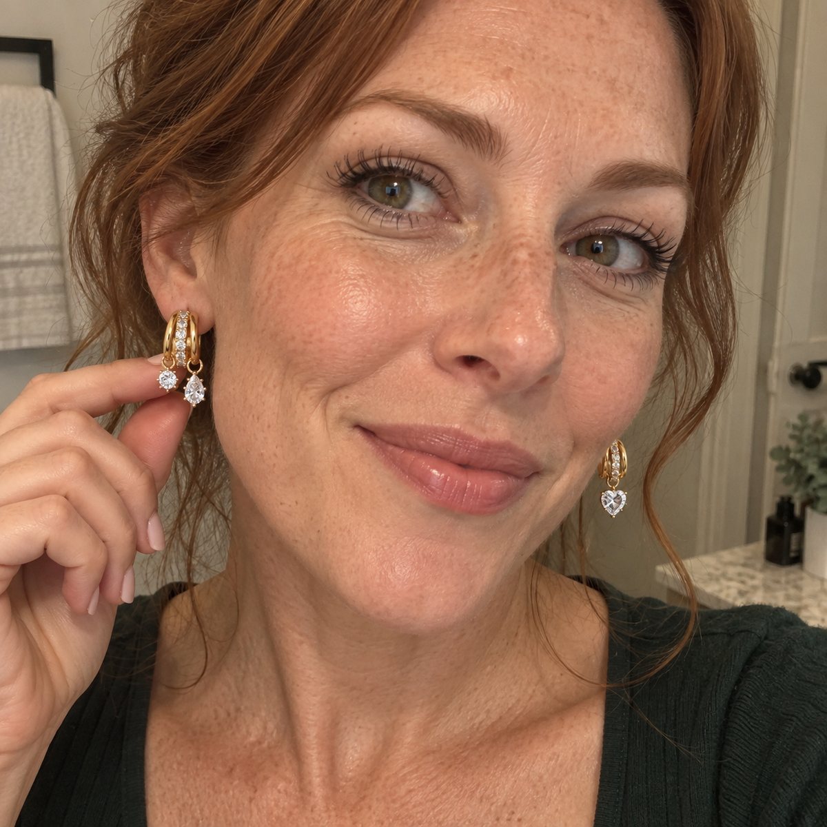 😆 Surprise！Add Another VIVALORA® Asymmetric Moissanite Earrings & Save 90% 💎✨