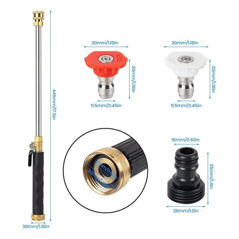 🎉 Congratulations! 💦 Add another 𝐑𝐄𝐁𝐘𝐈𝐏𝐎® Jet Nozzle Power Washer and get 30% OFF your second item! 🔥🎁