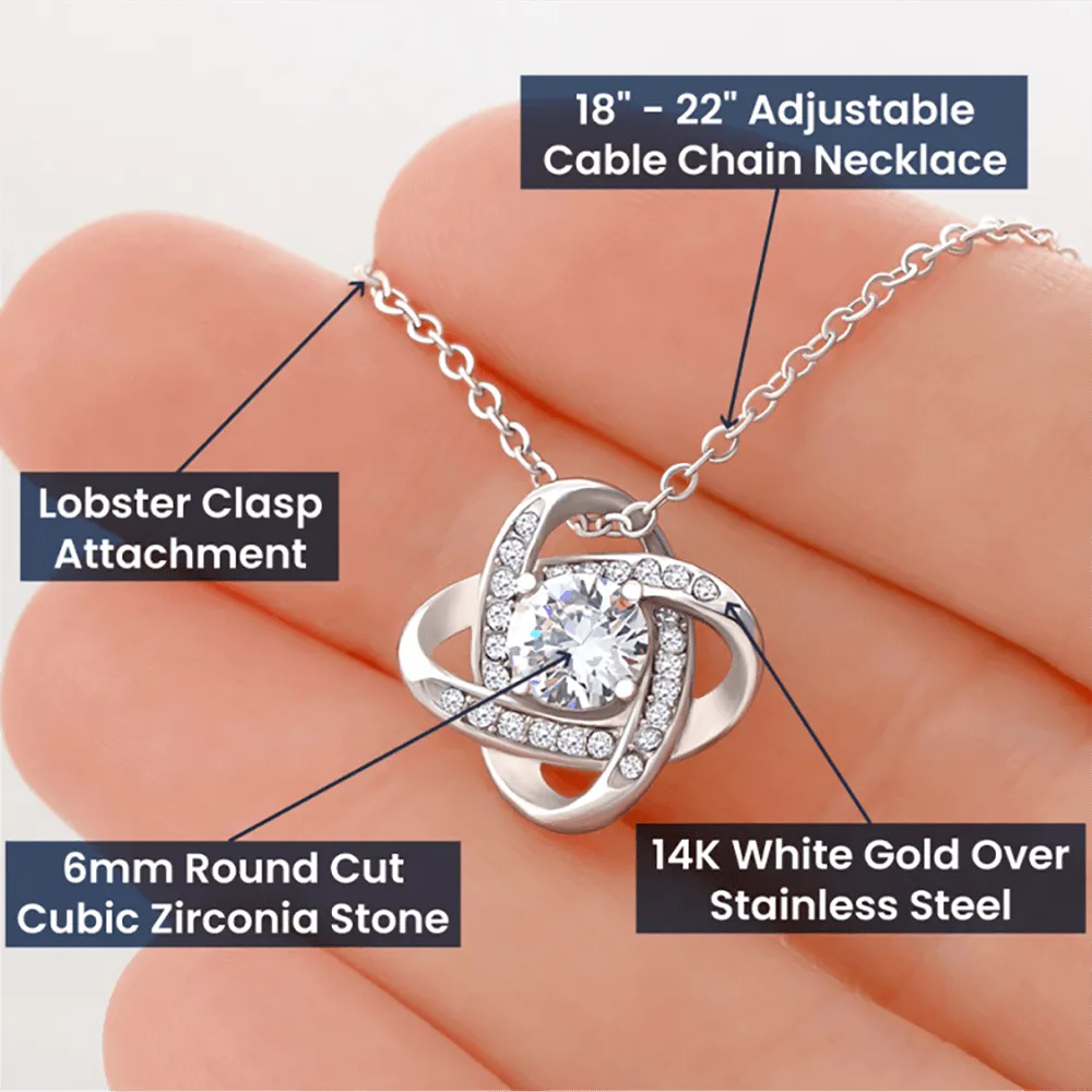 To My Daughter — God Placed a Strength in You — Necklace from Mom
