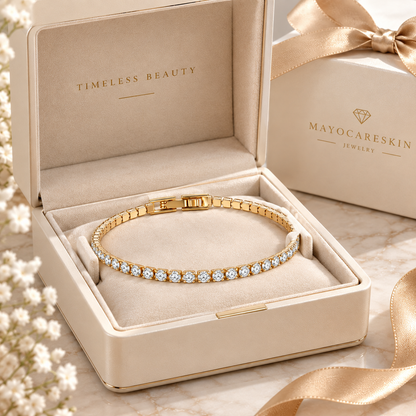 CZTICLE® Eternal Sparkle Tennis Bracelet – Timeless Brilliance for Every Moment ✨