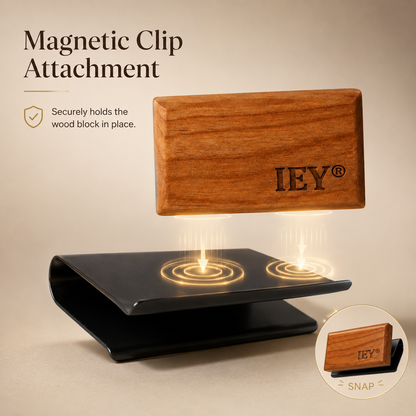 IEY® Natural Wood Car Fragrance Diffuser – Long-Lasting Scent for Car & Home🍃