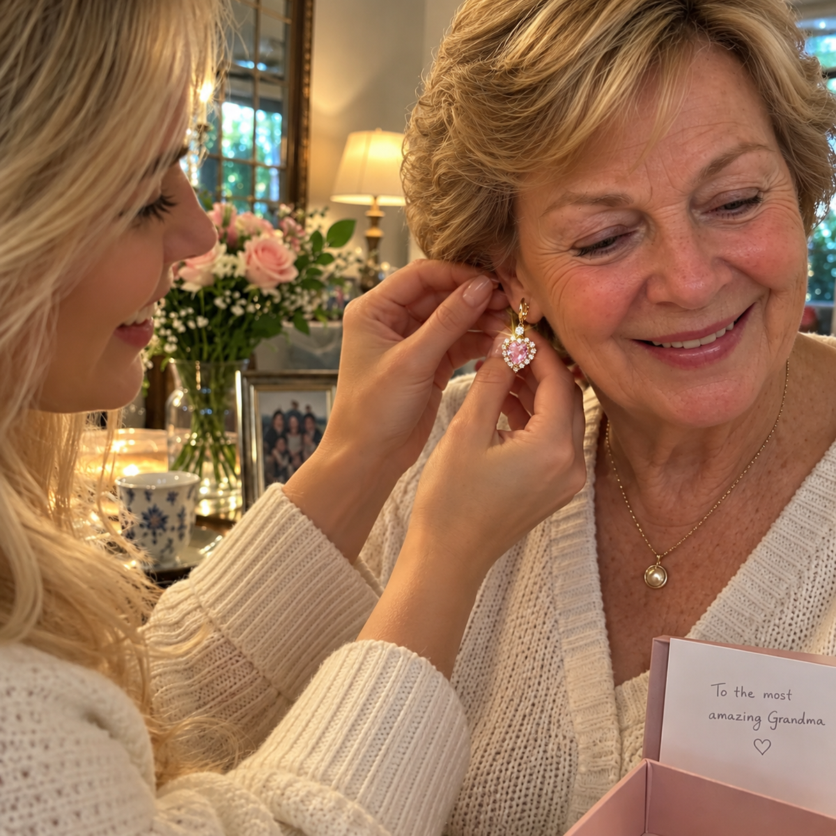 😆 Surprise！Add Another VIVALORA® Celestia Heart Earrings & Save 90% 💖✨