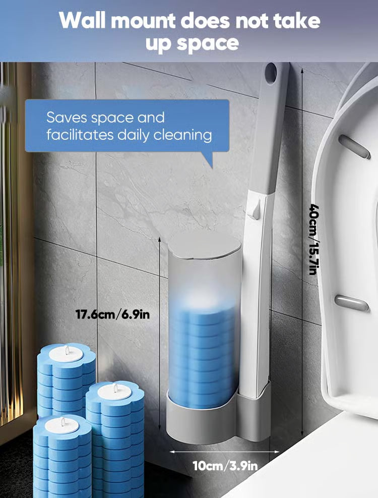 More than 50,000 Units Sold! 🚽💦 BVJ® Contactless Disposable Toilet Cleaning Tool 🧽