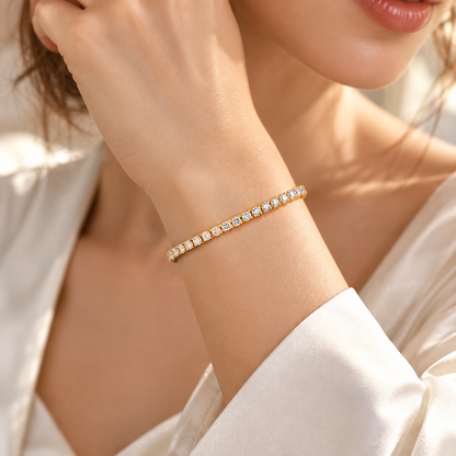 CZTICLE® Eternal Sparkle Tennis Bracelet – Timeless Brilliance for Every Moment ✨