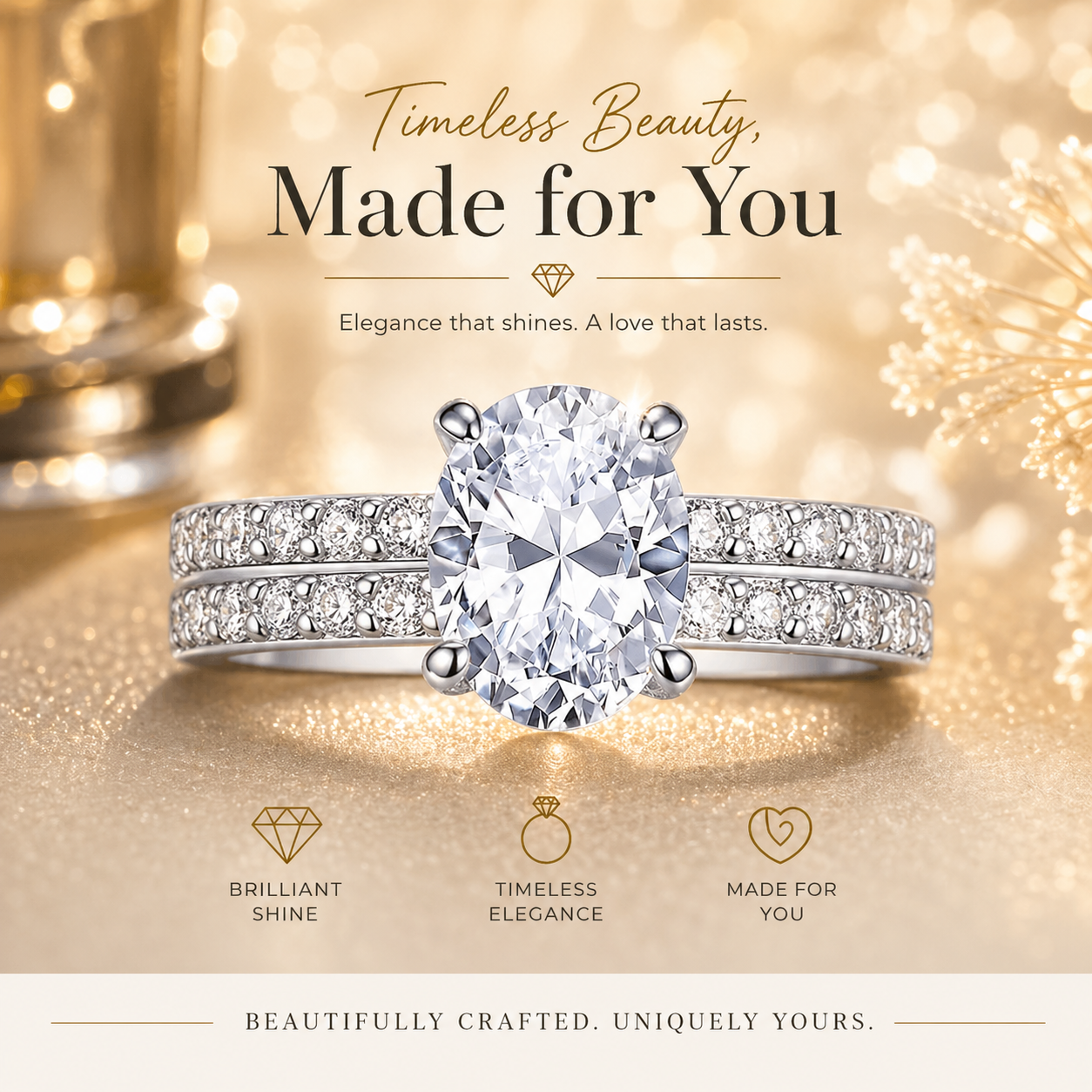 🎉 Congratulations! Add another Oneswear® Double-Layer Diamond Ring and get 90% OFF your second item! 💎🔥