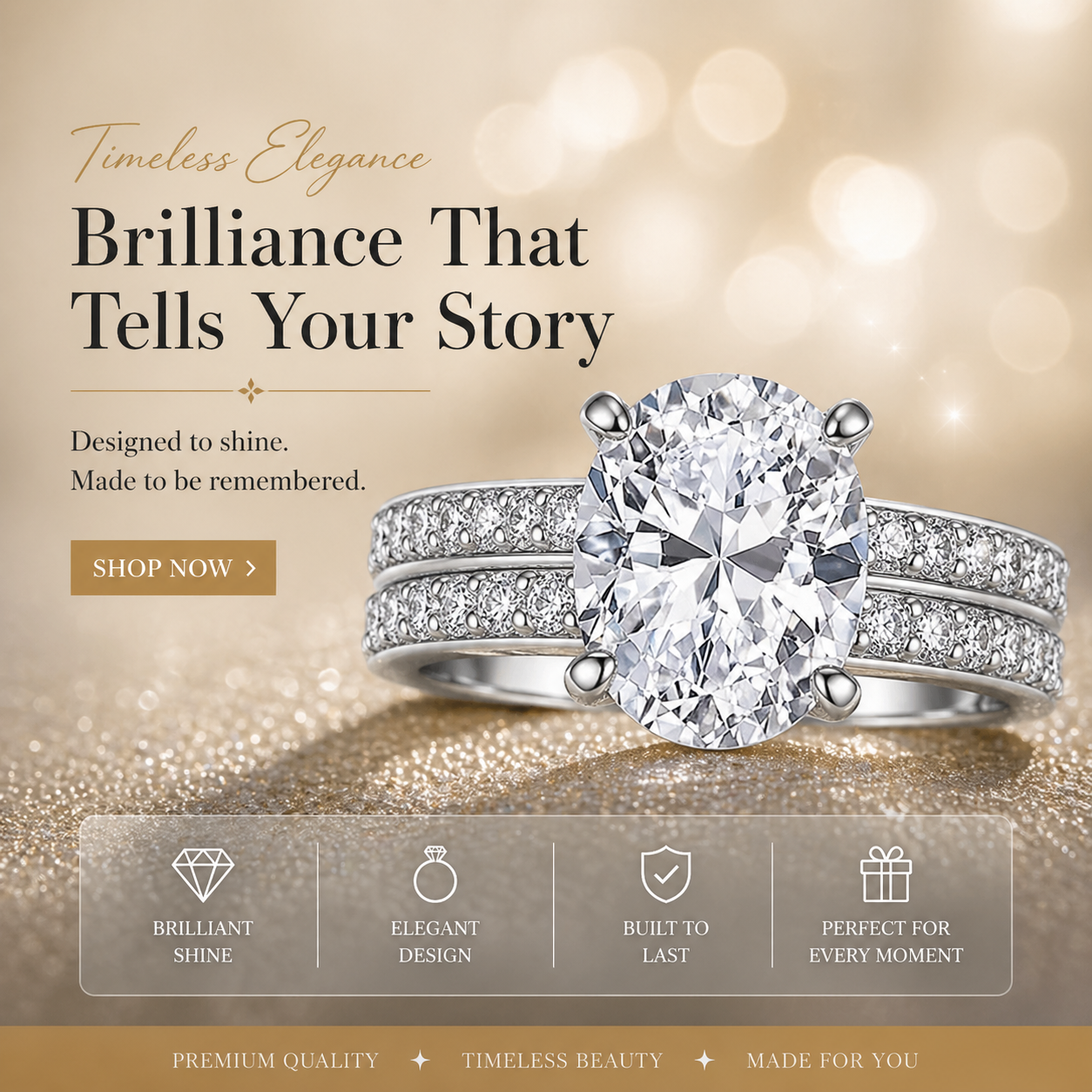 🎉 Congratulations! Add another Oneswear® Double-Layer Diamond Ring and get 90% OFF your second item! 💎🔥