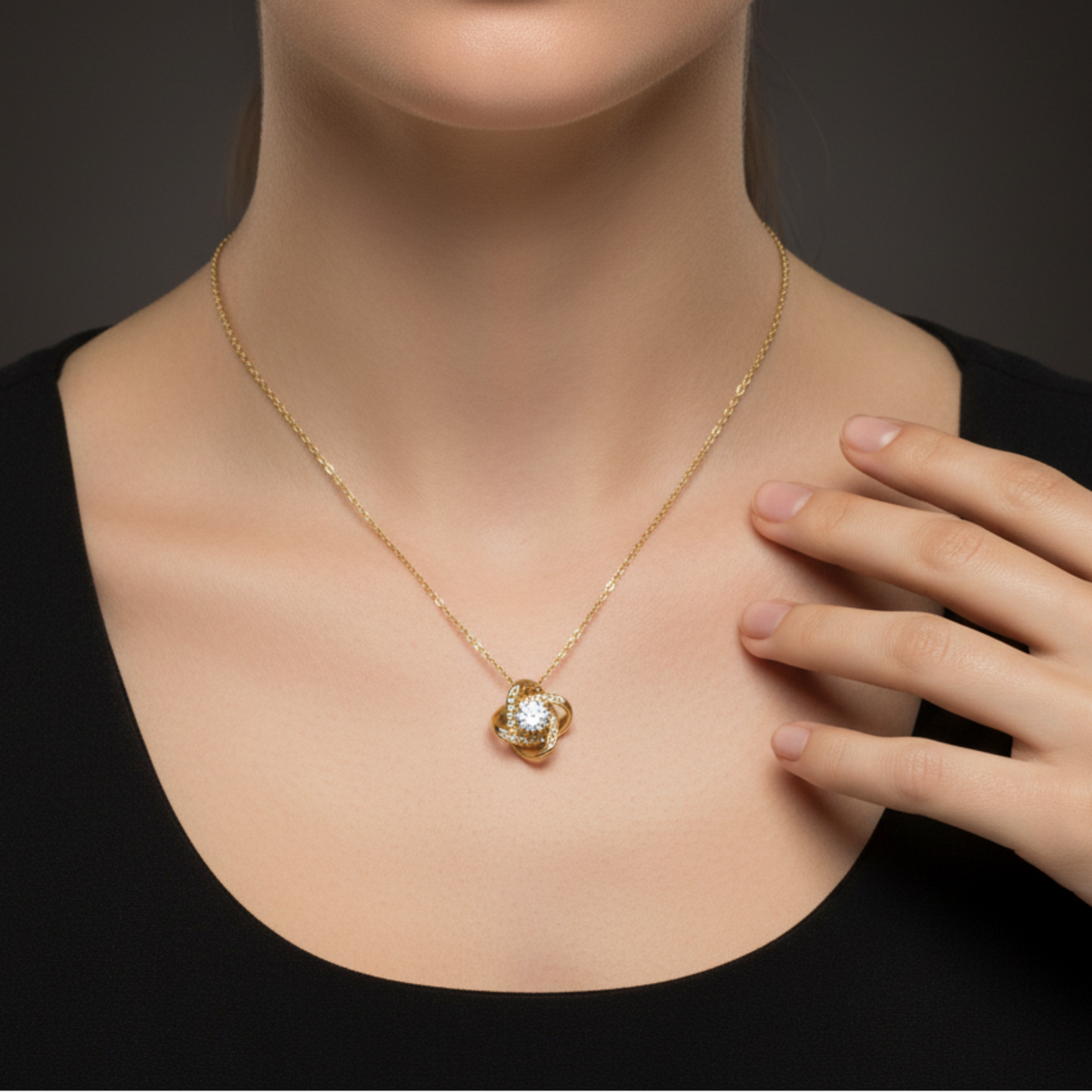 To My Daughter — God Placed a Strength in You — Necklace from Mom