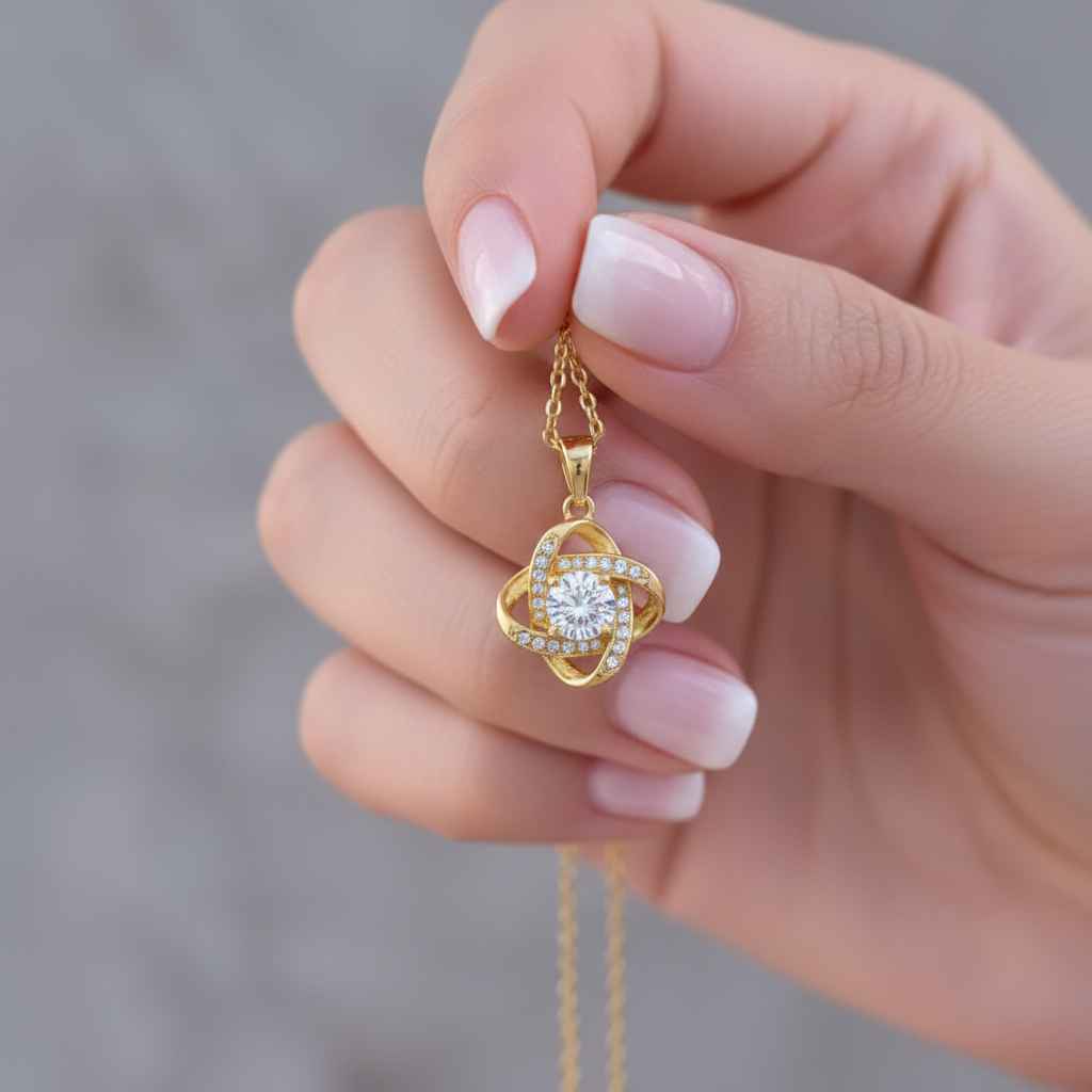 To My Daughter — God Placed a Strength in You — Necklace from Mom